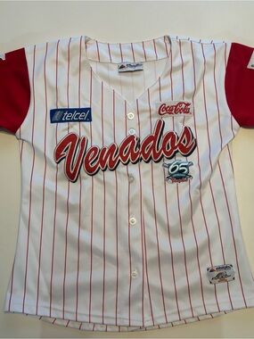LMP Venados De Mazatlan jersey tag xl 65th anniversary 2010 retro baseball style